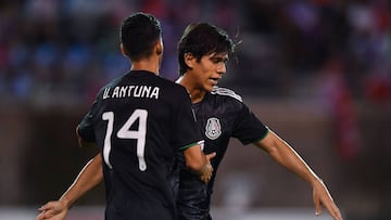 Jos&eacute; Juan Mac&iacute;as mete su primer gol oficial con M&eacute;xico