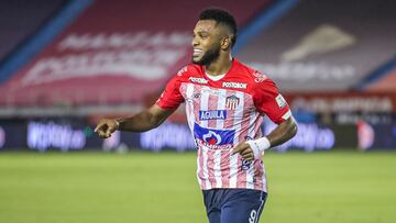 El equipo barranquillero dio a conocer en un comunicado el parte médico de los dos jugadores. No se confirmó la gravedad de las lesiones.