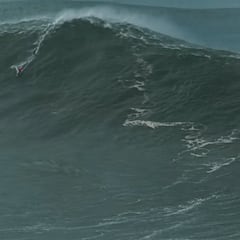 Olas gigantes de Nazaré: la belleza de la bestia