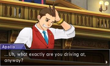 Captura de pantalla - Phoenix Wright: Ace Attorney 6 (3DS)