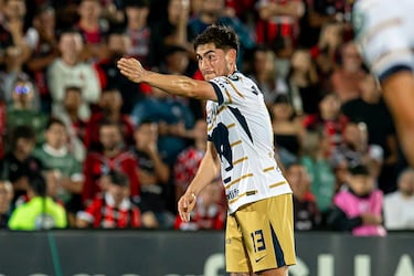 ¡Sin dos de sus refuerzos! La posible alineación de Pumas vs Necaxa