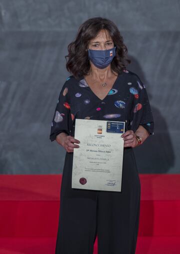 Miriam Blasco, medalla de oro, en 56kg de judo de Barcelona 92