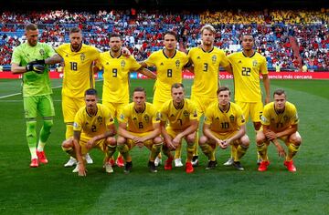 Equipo de Suecia.