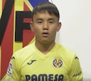 Ya tiene a Villarreal en el bolsillo: Kubo, pronunciando 'groguets' en su primer mensaje a la afición