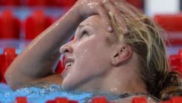 R&eacute;cord de Europa de Meilutyte en los 100 braza