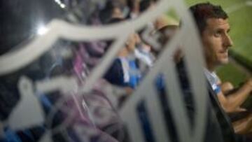 Javi Gracia, entrenador del Málaga.