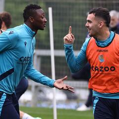 Sadiq volverá a Zubieta la semana que viene