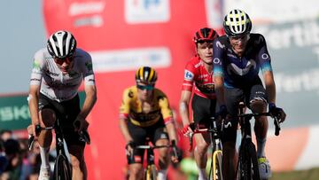 Clasificación de los colombianos en la Etapa 18 de La Vuelta a España.