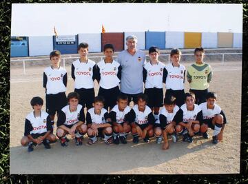 Los inicios de Marí en el Valencia, junto a Bernat.