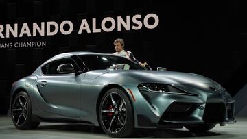 Alonso, en su último acto público en Estados Unidos.