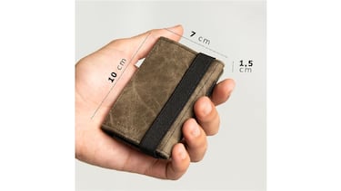 Protege tus tarjetas con esta cartera para hombre que además es billetera