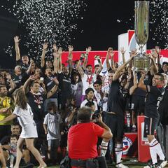 Así fue la fiesta de Colo Colo tras ganar la Copa Chile