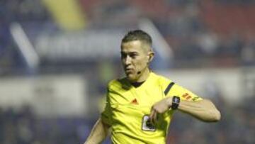 Iglesias Villanueva, durante el encuentro entre Levante y Espanyol de Copa del Rey