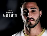 Fabricio Sanguinetti, nuevo jugador de Internacional Bogotá