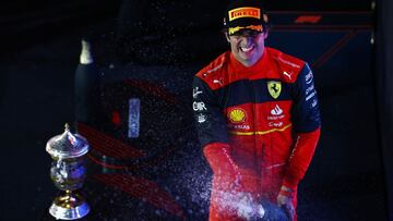 Carlos Sainz (Ferrari). Sakhir, Bahréin. F1 2022.