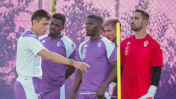 Valladolid. 10/7/2023. Primer entrenamiento del Real Valladolid de la temporada 2023/24.
Photogenic/Miguel Ángel Santos