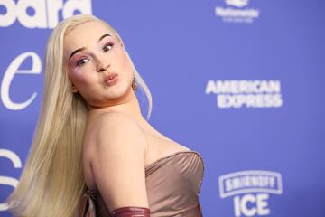 Kim Petras durante los Billboard Women in Music Awards.