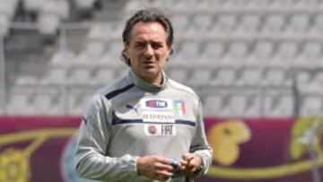 "España es el rival a batir, por su juego y por el rendimiento que han tenido. Ha consolidado un juego y, sea cual sea el rival, siempre juega igual", dice el seleccionador italiano.