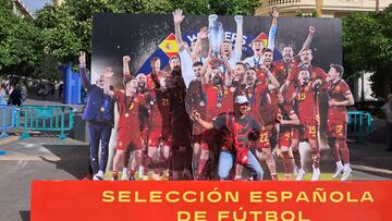 El Photocall de Córdoba, con el equipo que ganó la Nations League.