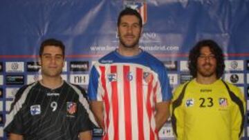 Victor Vigo, Val y Malumbres, los tres nuevos jugadores del Atlético de Madrid para la próxima temporada.