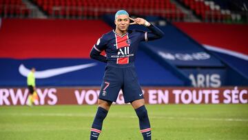Los números de Kylian Mbappé en el PSG