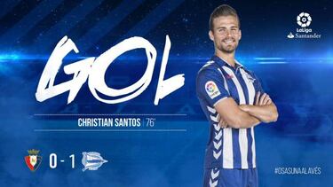 El venezolano Christian Santos debutó como titular a lo grande