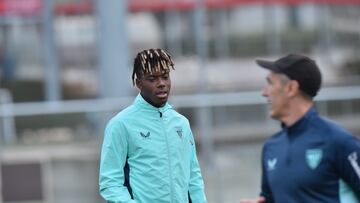 17//11/25 ENTRENAMIENTO ATHLETIC DE BILBAO NICO WILLIAMS