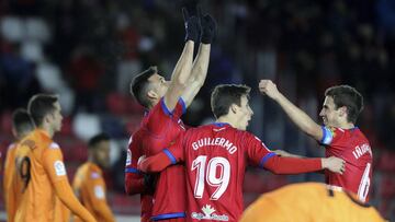 04/02/18 PARTIDO SEGUNDA DIVISION 
 NUMANCIA - REUS
 GOL 1-0 MANU ALEGRIA 