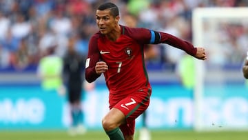 Cristiano con Portugal. 