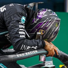 Hamilton amenaza con no seguir