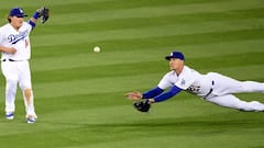 Trayce Thompson est&aacute; dej&aacute;ndose la piel por impresionar a su t&eacute;cnico en los Dodgers, Dave Roberts.