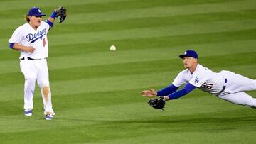 Trayce Thompson est&aacute; dej&aacute;ndose la piel por impresionar a su t&eacute;cnico en los Dodgers, Dave Roberts.