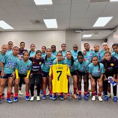 Selección Colombia Femenina también respalda a Luis Díaz