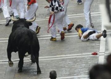 Las mejores imágenes de los encierros