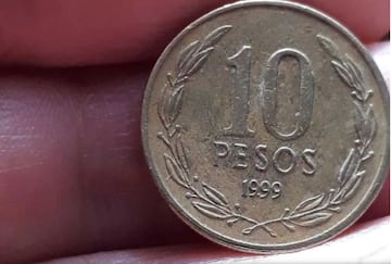 La moneda de 10 pesos que podría llegar a valer 20 mil pesos.