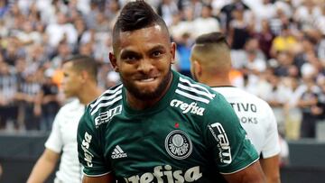 Miguel Borja marca por Copa Brasil y supera la marca goleadora de Palmeiras 