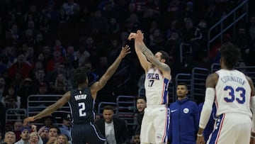 Los Sixers anotan 130 puntos en 48 minutos 23 años después