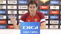 Iraola: &quot;Falcao es una figura que los jugadores respetan&quot;