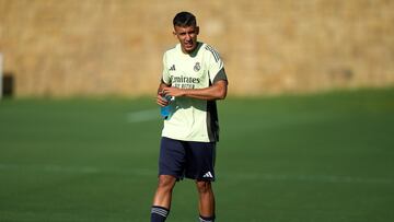 Rachad Fettal, delantero del Castilla.