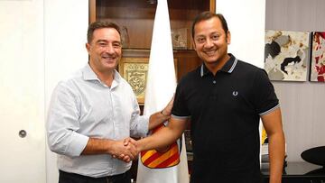 Salva Gomar y Anil Murthy.