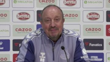 Rafael Benítez habla del futuro de James Rodríguez