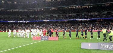 Los merengues recibieron al Celta de Vigo en el Santiago Bernabéu para disputar los Octavos de Final de la Copa del Rey






