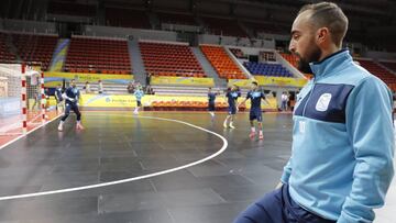 19/04/18 FUTBOL SALA
 FINAL FOUR UEFA FUTSAL ZARAGOZA 2018
 MOVISTAR INTER 
 ENTRENAMIENTO
 RICARDINHO