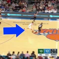 La jugada de la polémica entre Antetokounmpo y el ex del Barça Hezonja