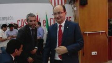 El presidente del Sevilla, José Castro.