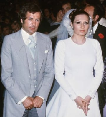 El 22 mayo de 1976, Pedro Carrasco se cas¨® con Roc¨ªo Jurado.