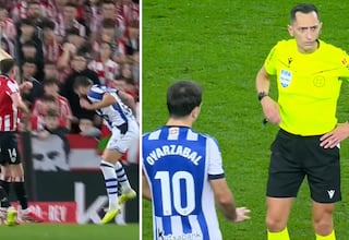 Iñaki Williams desvela lo que les dijo el árbitro sobre el posible penalti de Laporte: “Tiene mucha personalidad”