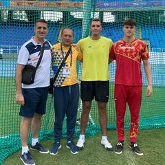 Un bronce mundial de disco gestado en Logroño tras huir de la guerra