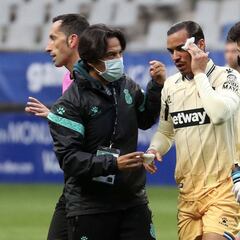 De Tomás: ocho toques, dos goles y cinco puntos en media hora