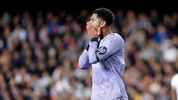 02/03/24 PARTIDO PRIMERA DIVISION
VALENCIA - REAL MADRID
TRISTEZA OCASION JUDE BELLINGHAM